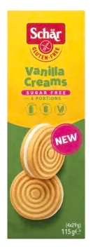 Schar Vanilla Creams Koekjes Suikervrij
