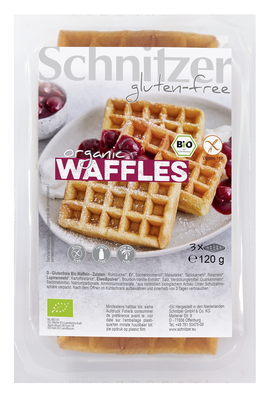 Schnitzer Organic Waffles