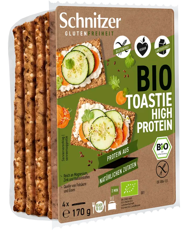 Schnitzer Bio Toastie High Protein Glutenvrij afbeelding