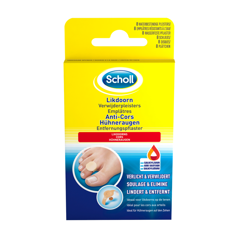Scholl Likdoorn Verwijderpleisters