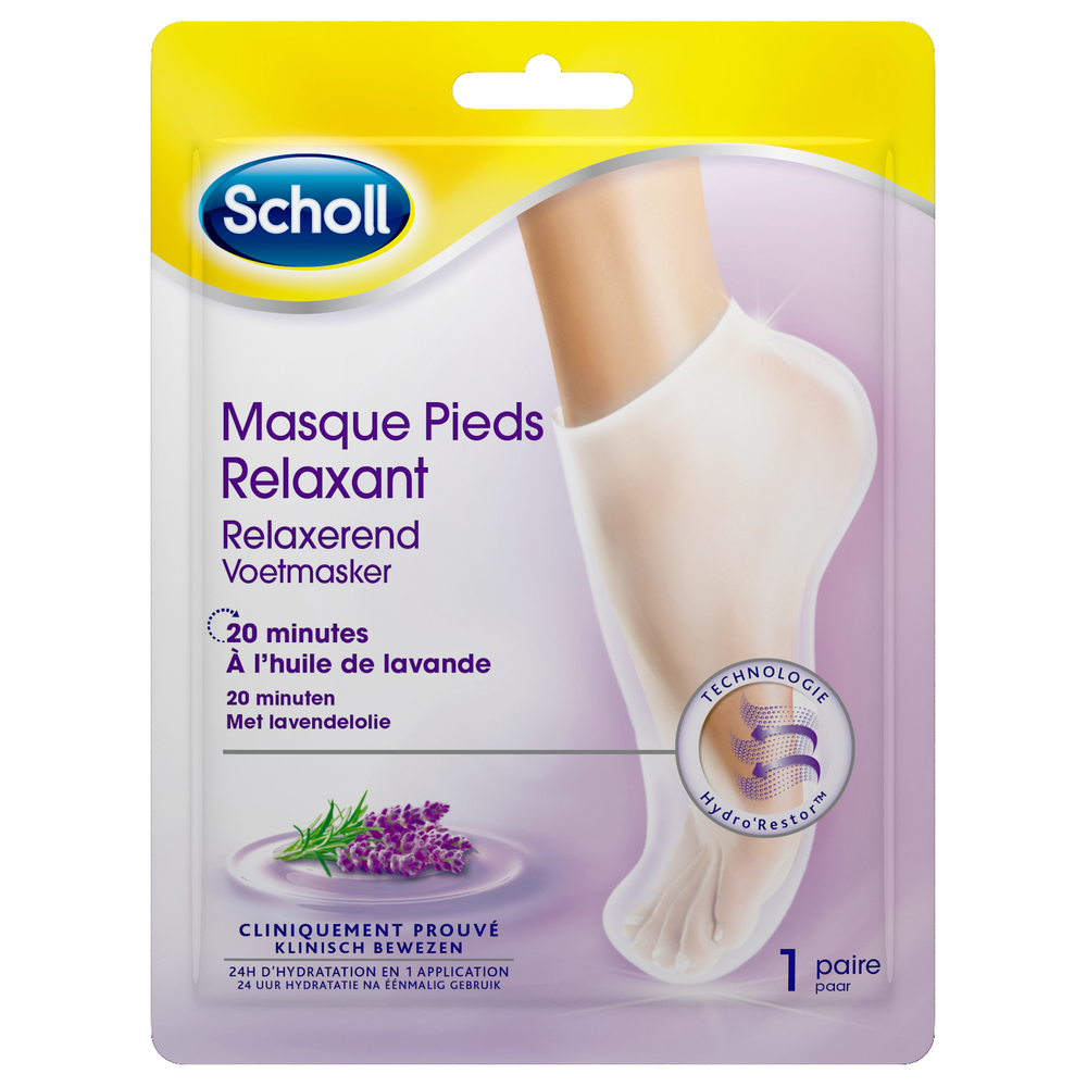 Scholl Voetmasker Lavendel