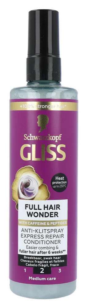 Schwarzkopf Gliss Full Hair Wonder Express Repair Conditioner afbeelding