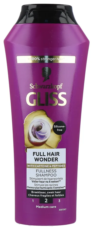 Schwarzkopf Gliss Full Hair Wonder Fullness Shampoo afbeelding