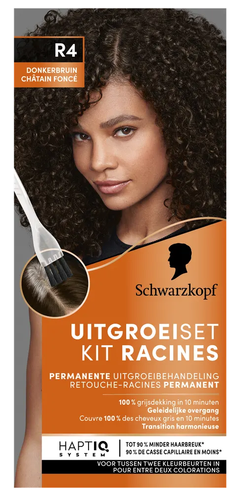 Schwarzkopf Uitgroeiset R4 Donkerbruin