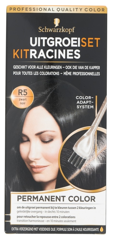 Schwarzkopf Uitgroeiset R5 Zwart afbeelding
