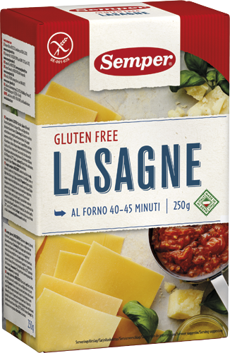 Semper Glutenvrije Lasagnebladen