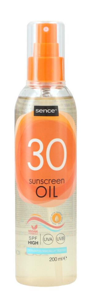 Sence Zonnebrand Olie SPF 30 Spray 200 ml