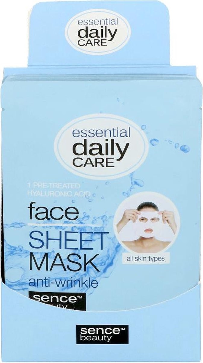 SenceBeauty Face Sheet Mask Anti-Wrinkle