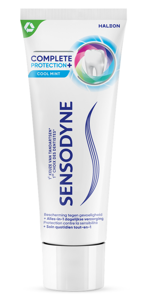 Sensodyne Complete Protection + Cool Mint tandpasta afbeelding
