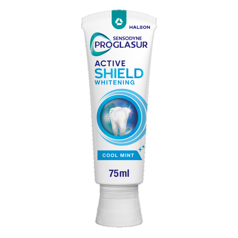 Sensodyne Proglasur Active Shield Whitening Tandpasta afbeelding