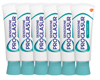 Sensodyne Proglasur Fresh & Clean Tandpasta Multiverpakking