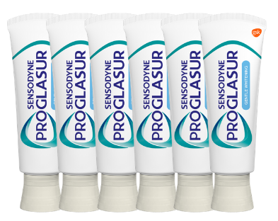 Sensodyne Proglasur Gentle Whitening Tandpasta Multiverpakking