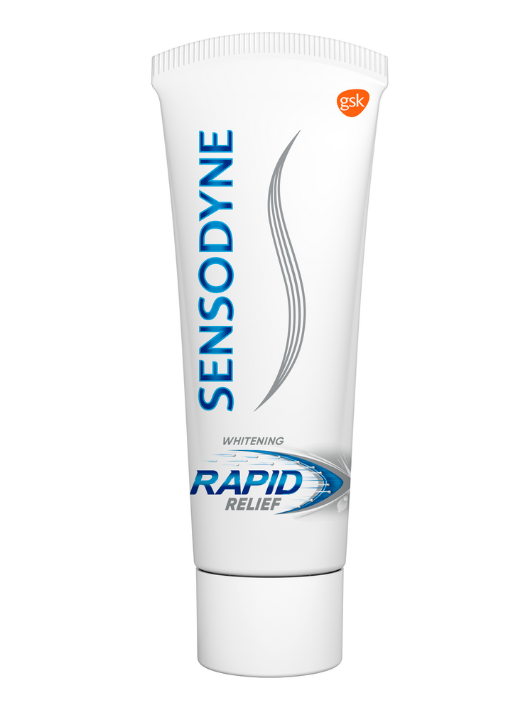 Sensodyne Rapid Relief Whitening Tandpasta voor gevoelige tanden