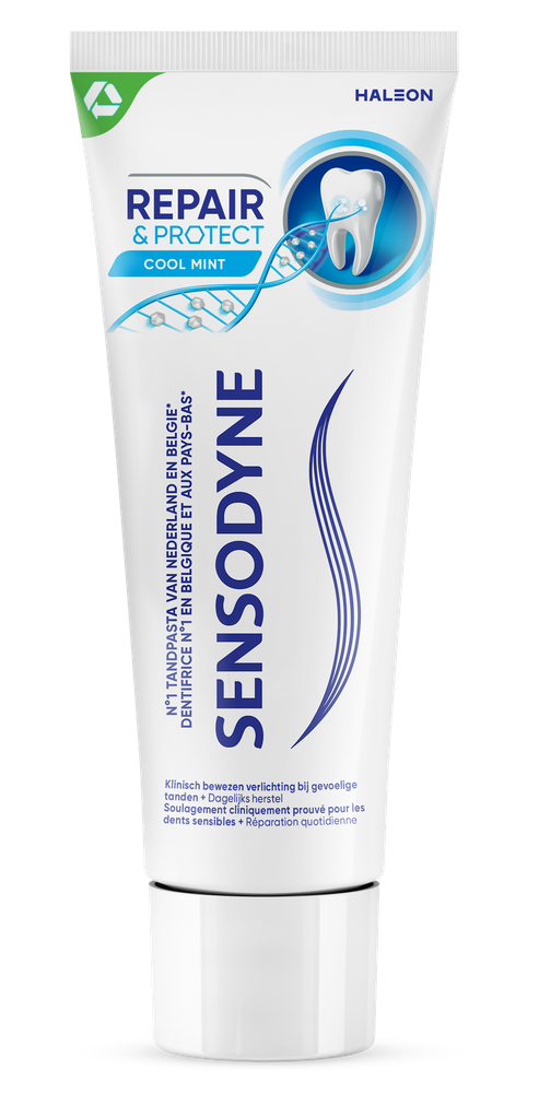Sensodyne Repair & Protect Cool Mint Tandpasta afbeelding