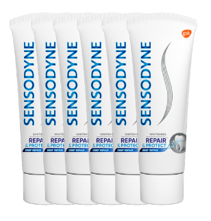Sensodyne Repair & Protect Deep Repair Whitening tandpasta Multiverpakking
