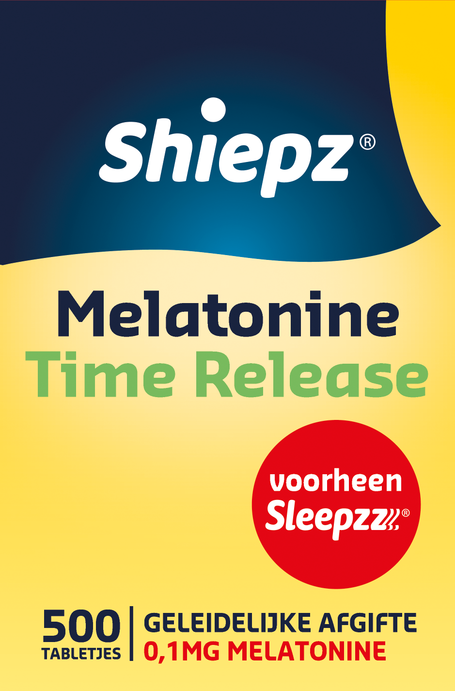 Shiepz melatonine time release tabletjes bevat per tabletje 0.1 milligram melatonine. elke tabletje bevat een ...