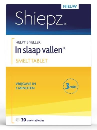 Image of Shiepz Helpt Sneller in Slaap Vallen¹* Smelttabletten 