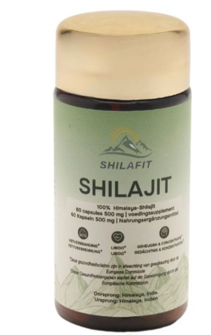 Shilafit Shilajit 500mg Capsules afbeelding