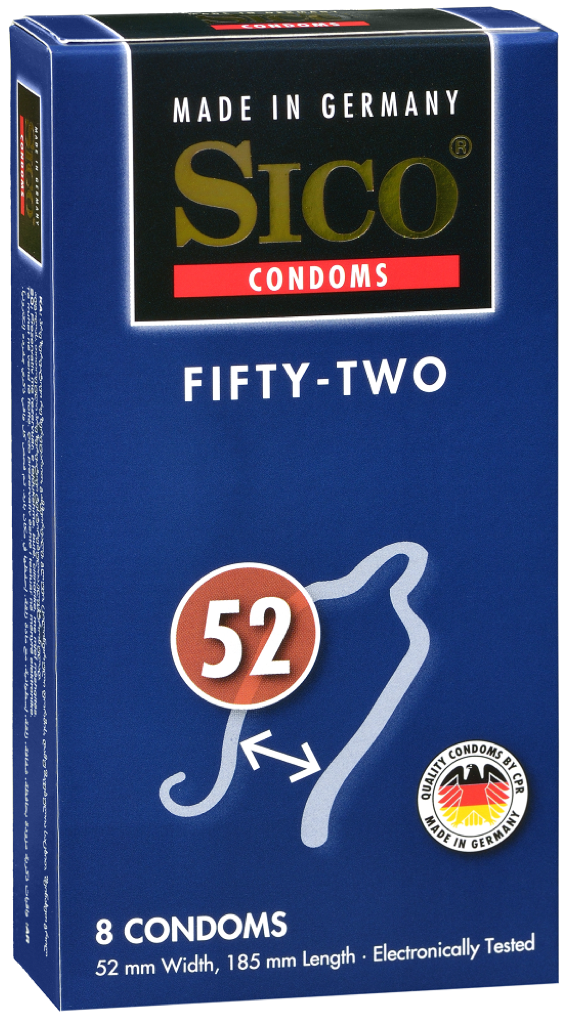 Image of Sico 52 (Fifty-Two) Condooms
