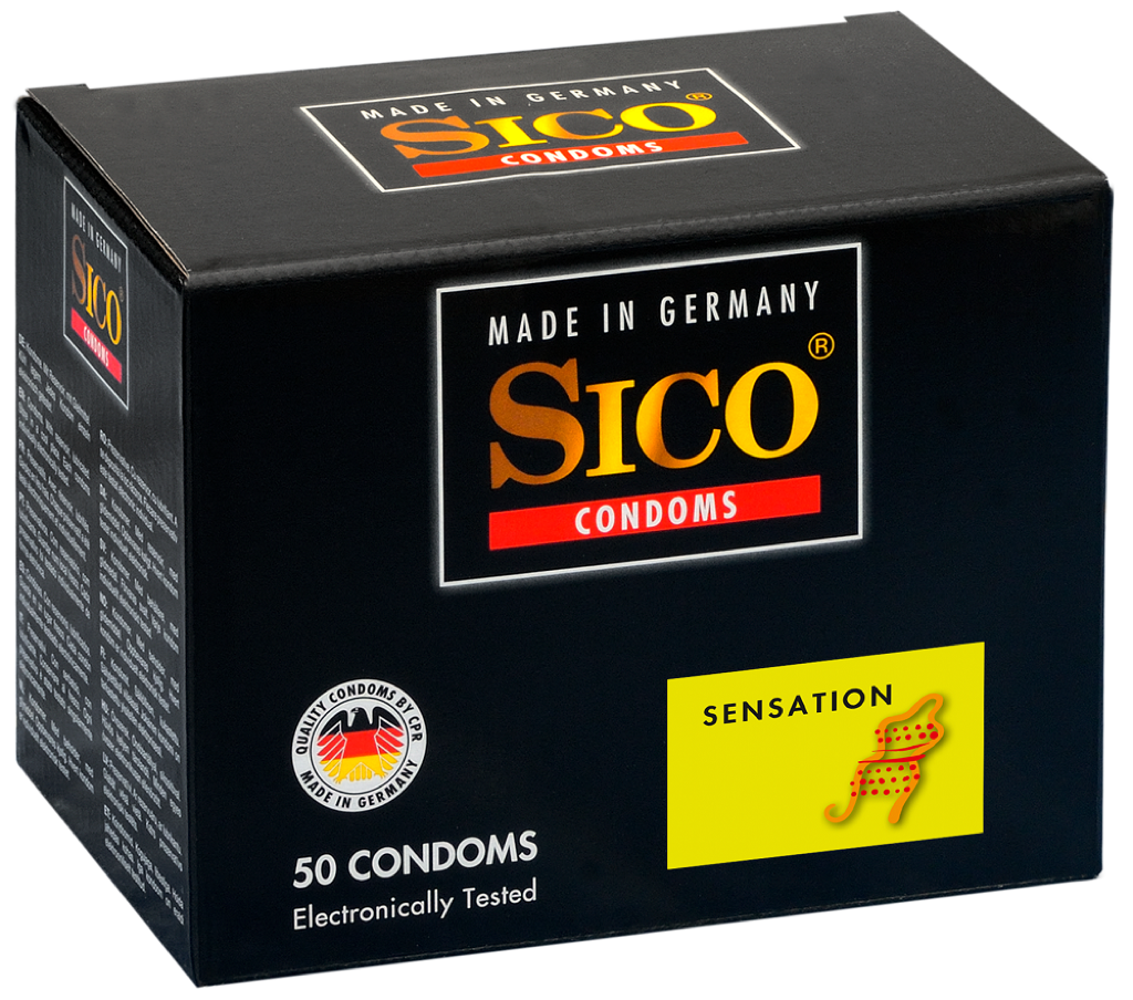 Image of Sico Sensation Condooms (52mm) 