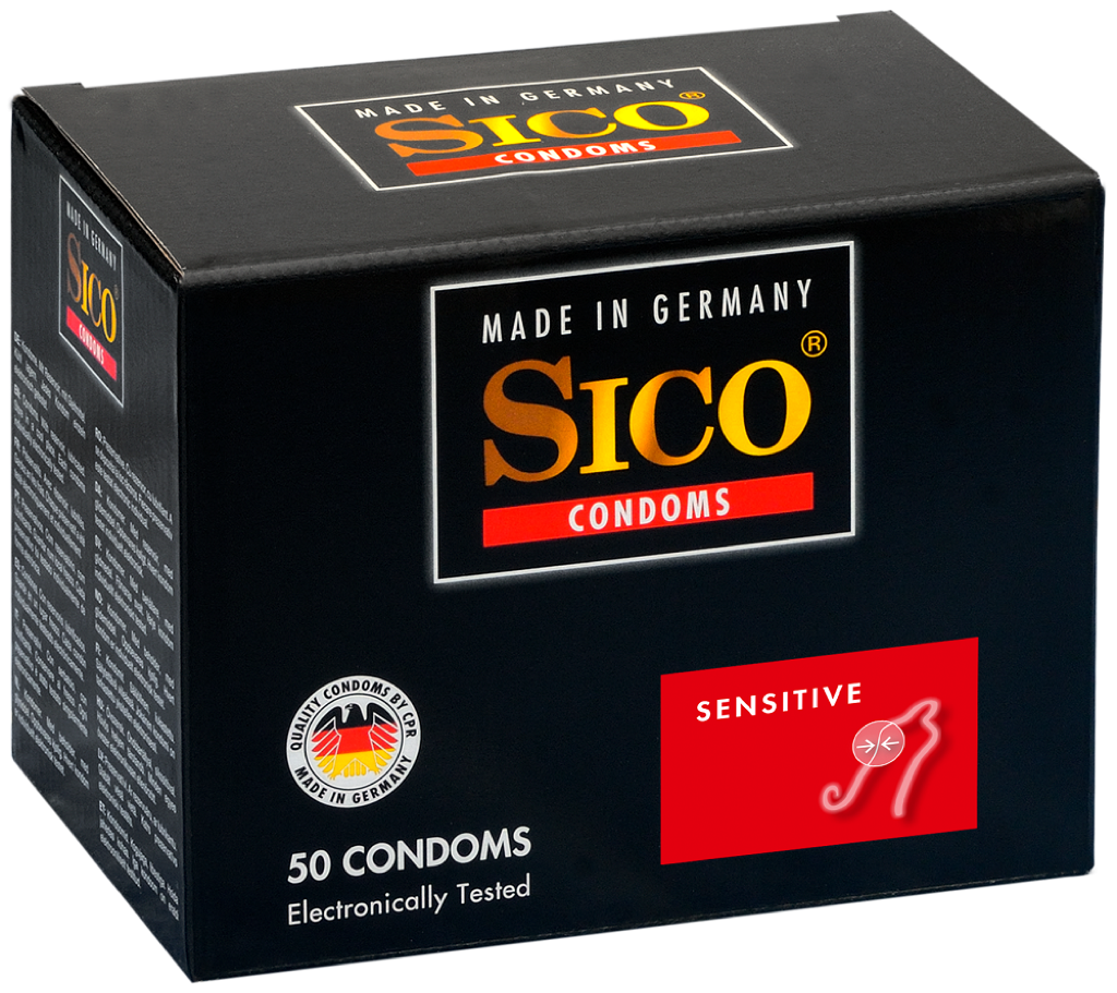 Image of Sico Sensitive Condooms (52mm) 