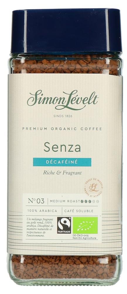 Simon Levelt Senza Cafeïnevrije Oploskoffie