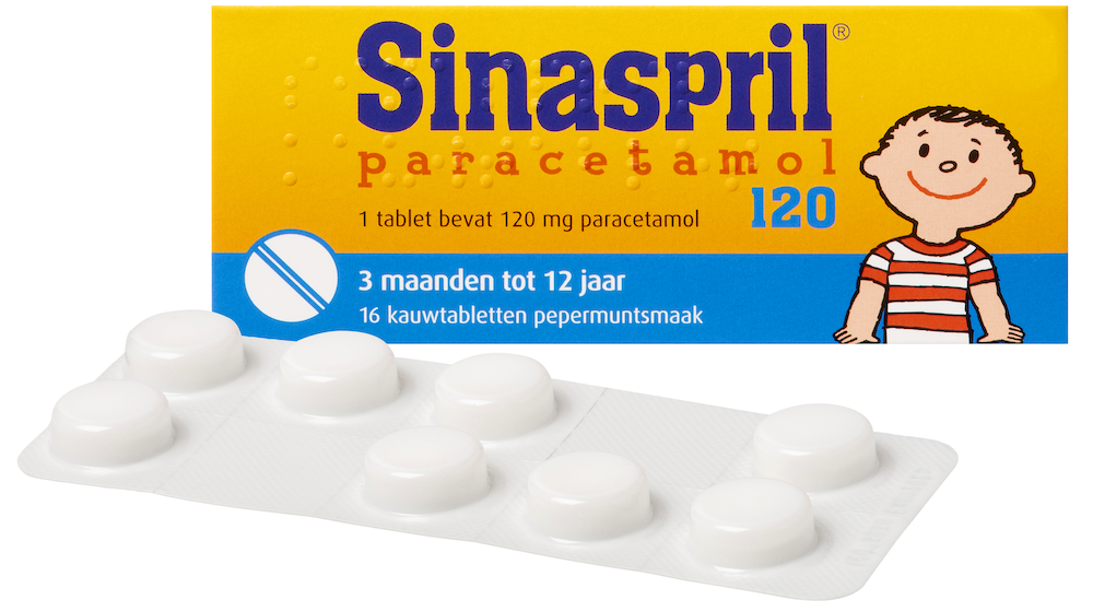 Sinaspril Paracetamol Tabletten 120mg