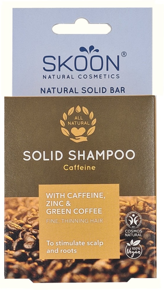 Skoon Solid Shampoo Bar Caffeine afbeelding