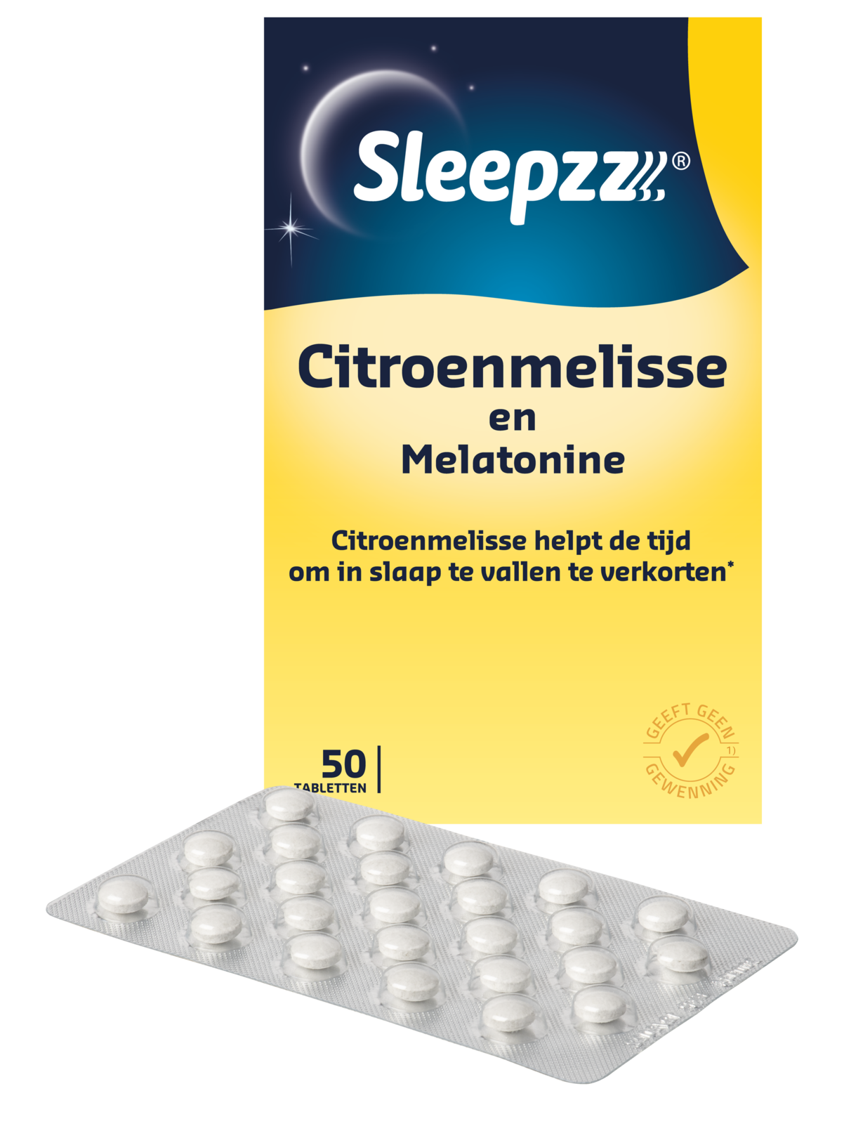 Sleepzz Citroenmelisse en Melatomine Tabletten