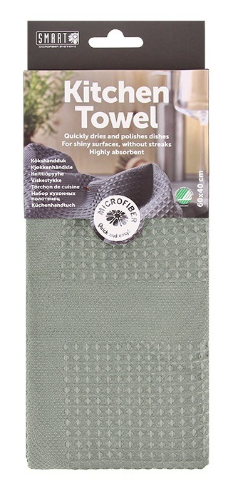 Smart Microfiber System Kitchen Towel Groen