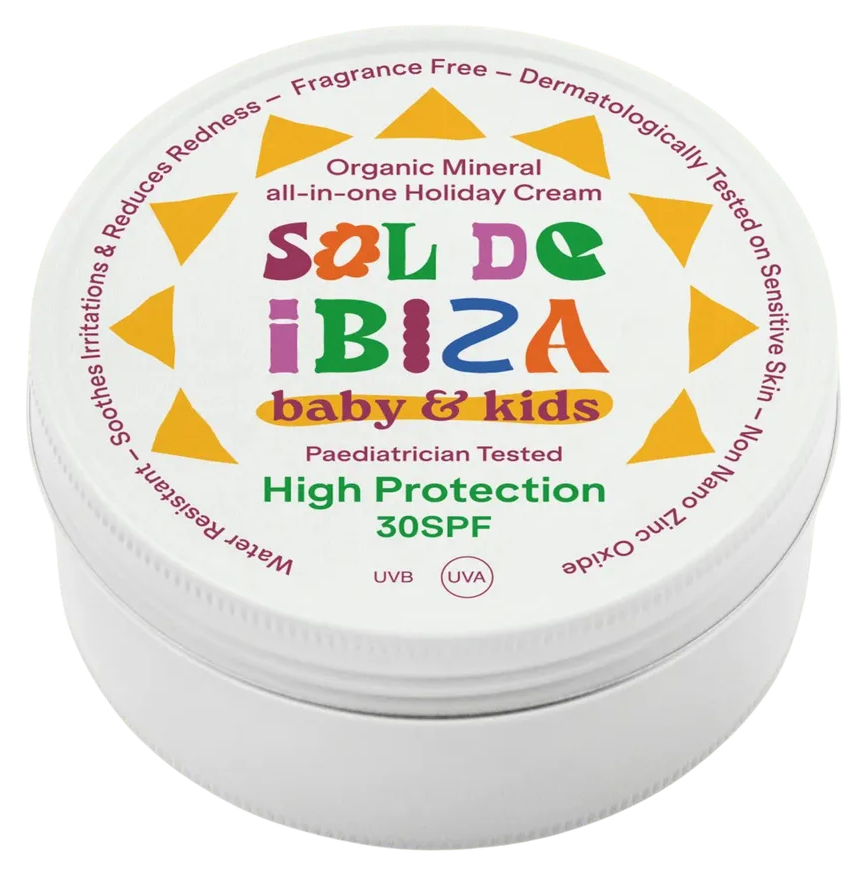 Sol De Ibiza SPF30 Baby & Kids Holiday Cream Mini