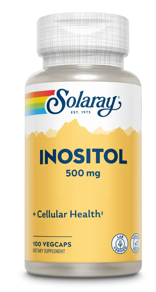 Solaray Inositol 500mg Capsules