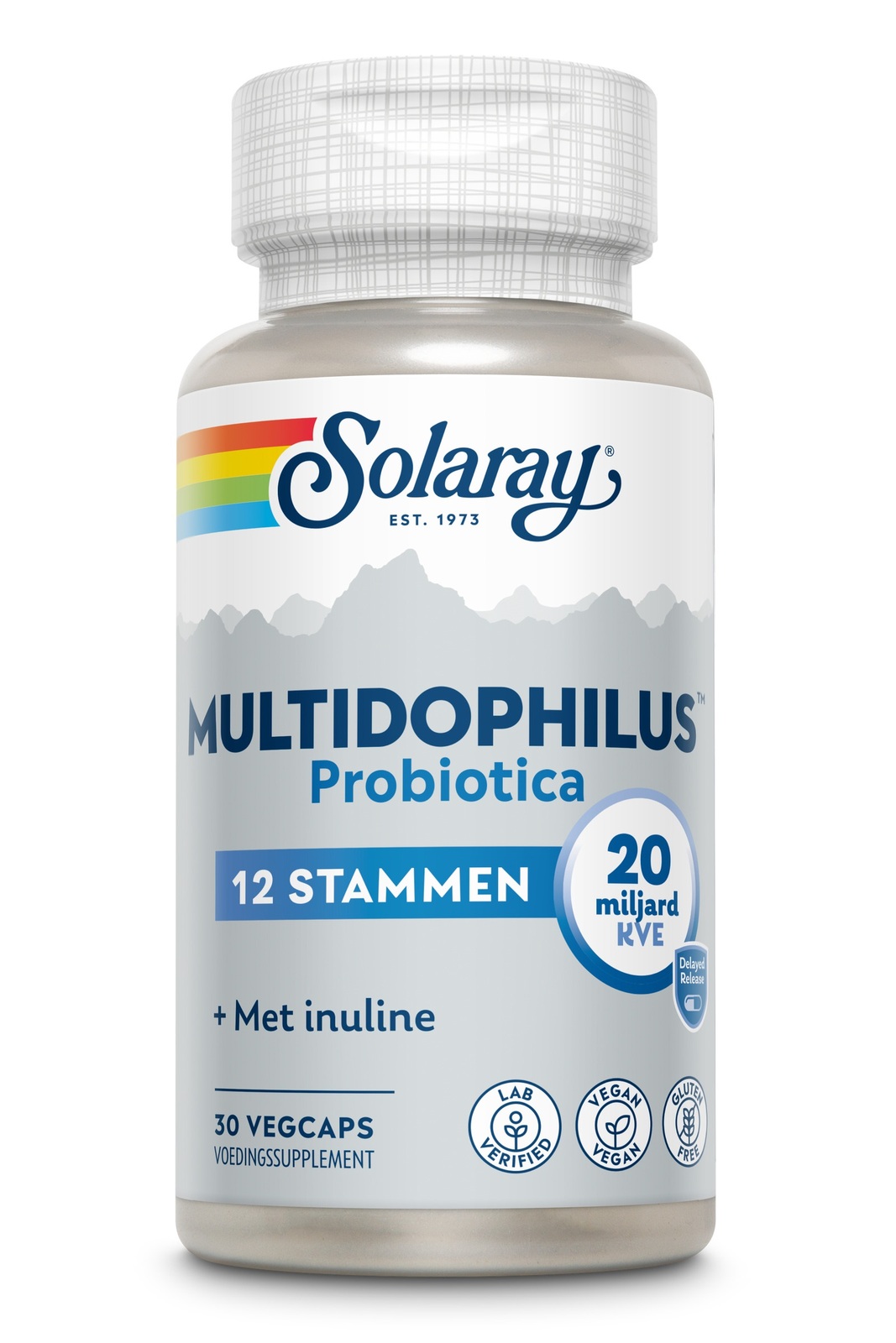 Solaray Multidophilus Probiotica 12 Stammen Vegcaps