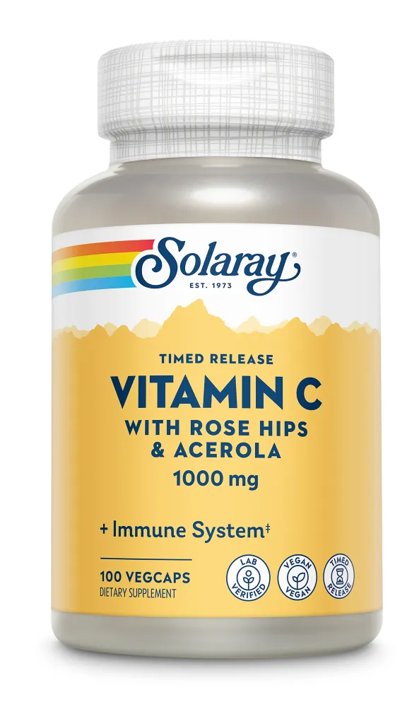 Solaray Vitamin C 1000mg Capsules