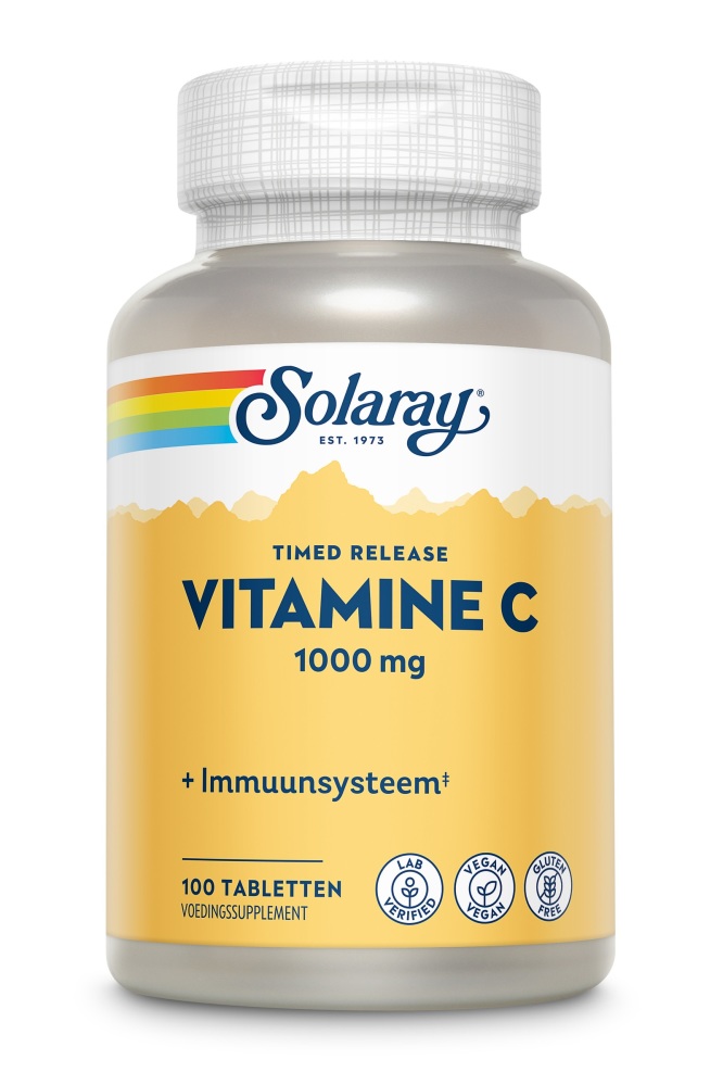 Solaray Vitamine C 1000 mg Tabletten