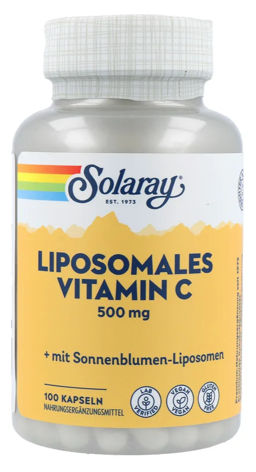 Solaray Vitamine C Liposomaal Capsules afbeelding