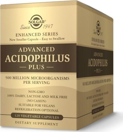 Solgar Advanced Acidophilus Plus Probiotica Capsules