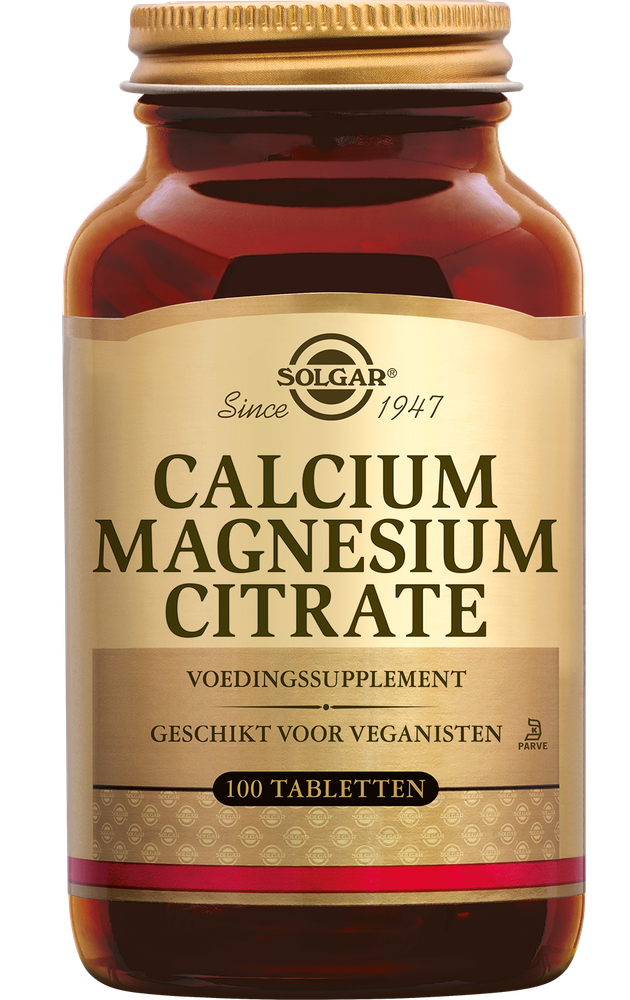 Solgar Calcium Magnesium Citraat Tabletten afbeelding