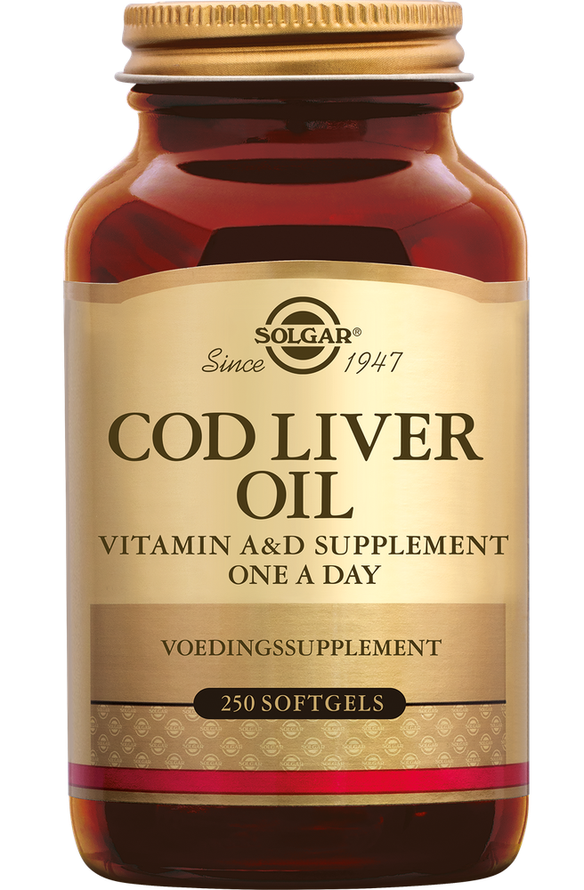 Solgar Cod Liver Oil (Levertraan) Softgels afbeelding