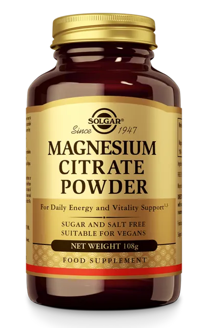 Solgar Magnesium Citrate Powder afbeelding