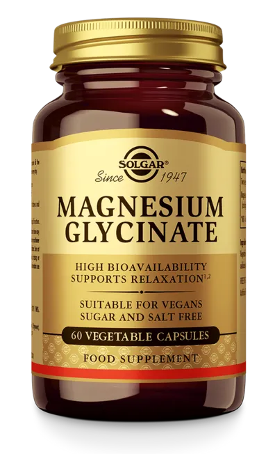 Solgar Magnesium Glycinate Capsules afbeelding