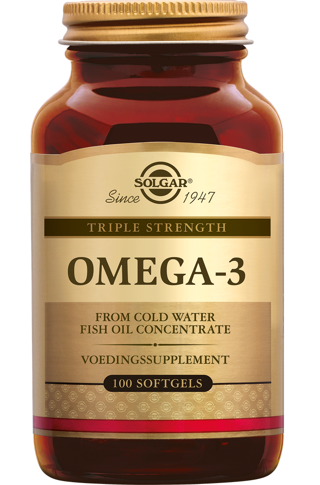 Solgar Omega-3 (Visolie) Triple Strength Softgels afbeelding
