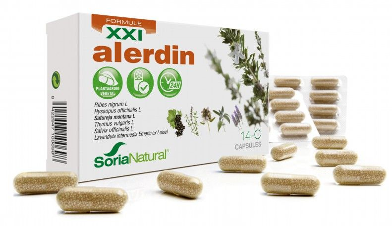 Soria Natural Alerdin 14-C Capsules