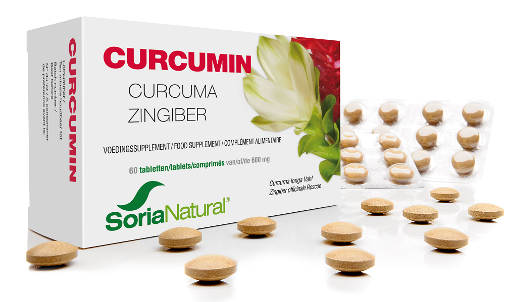 Soria Natural Curcumin Tabletten 60st