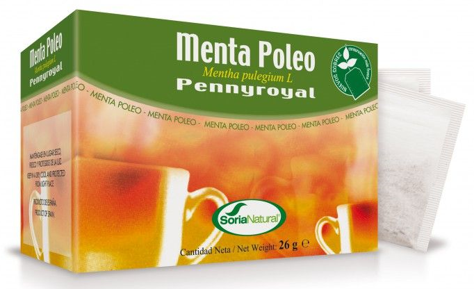 Soria Natural Kruidenthee Poleimunt Zakjes