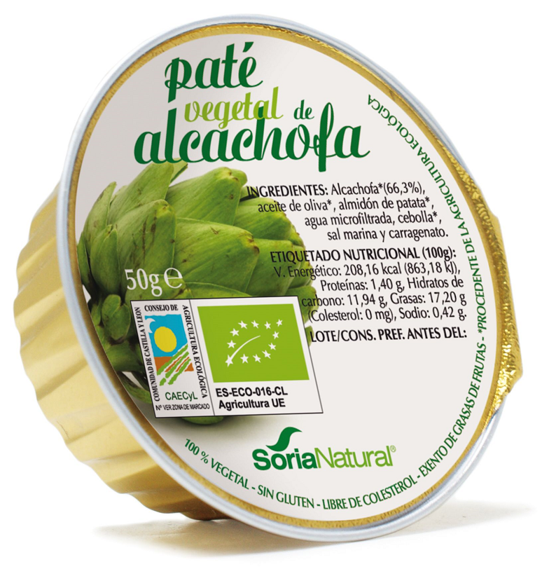 Soria Natural Pate Artisjok