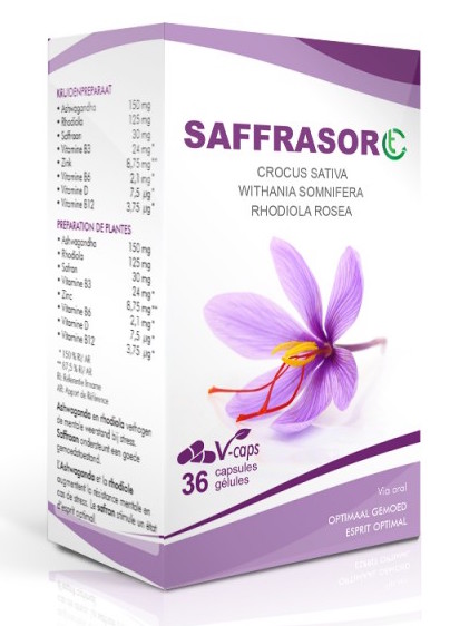 Soria Natural Saffrasor Tabletten