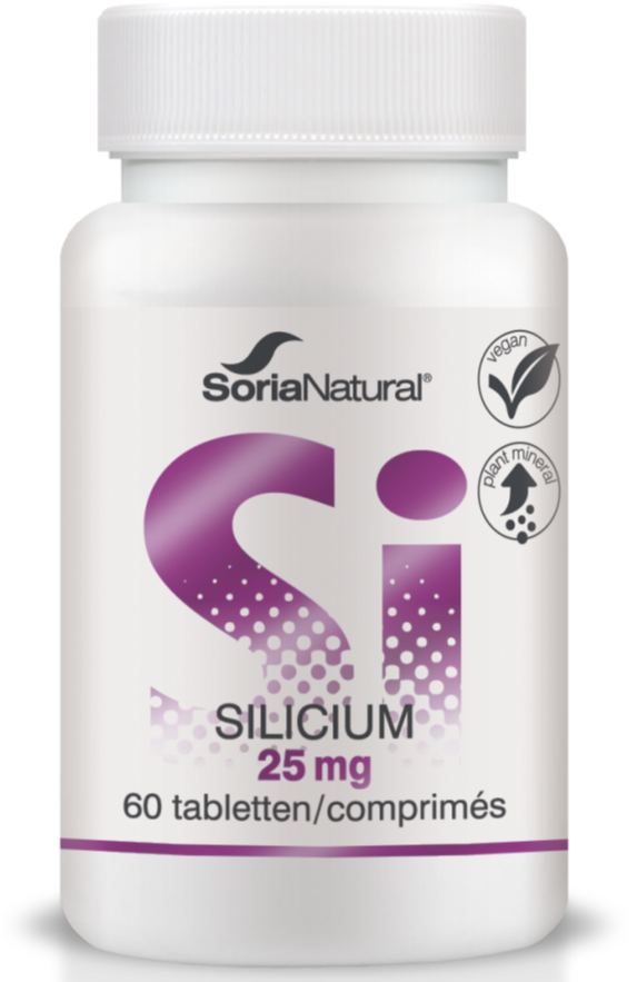 Soria Natural Silicium 25mg Tabletten