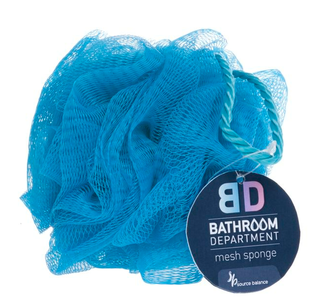 Source Balance Bath Department Spons Puff Blauw