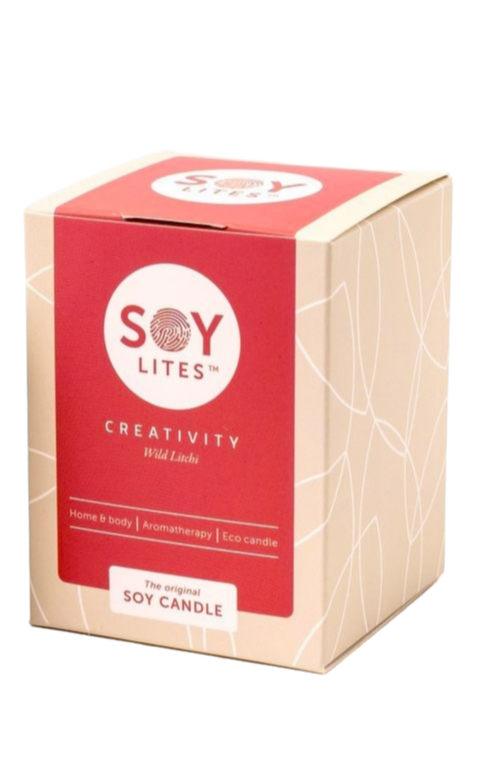 Soylites Soycandle Creativity - Wild Litchi